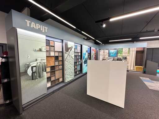 Presentatiewand 11 meter "Tapijt"