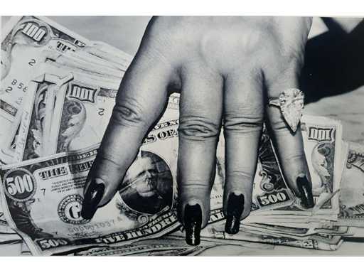 Foto/Off set print Helmut Newton