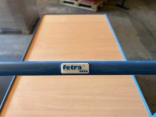 Fetra - 2106 - Pickingkar met 3 laadplaatsen - Plankkarretje