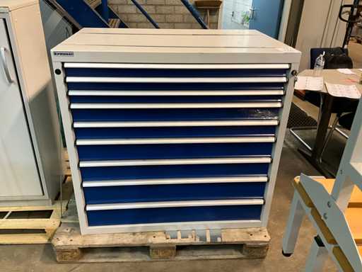 Promat ladekast met inhoud