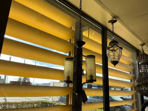 Antieke hanglamp (2x)