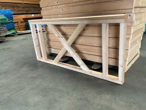 Balustrada 157x9x73 cm (2x) 