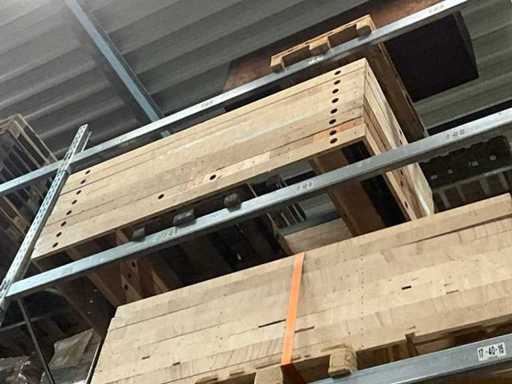 41x beursconstructiesysteem Frame wandonderconstructie houtgebaseerd materiaal // Dikte 120mm // Hoogte 2500mm Verschillende afmetingen