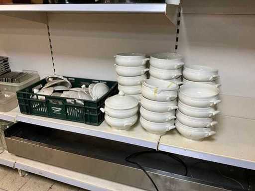 Royal Boch Soup Terrinen mit Deckel (27x)