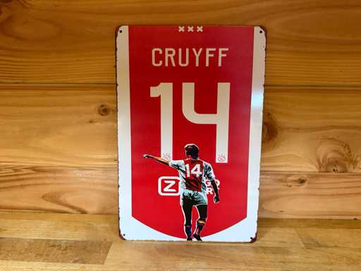 metaal reclame wandbord