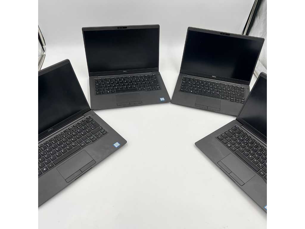 4x Dell Latiude 7400 14-inch laptop (Intel i5 8e generatie, 8 GB RAM, 256 GB SSD, Win 10 Pro)