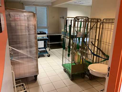 Complete set bedden + CADDIE trolley