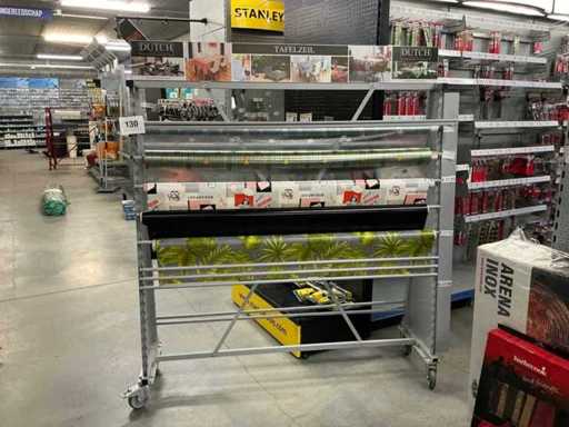 Double Metal Rack for Rolls