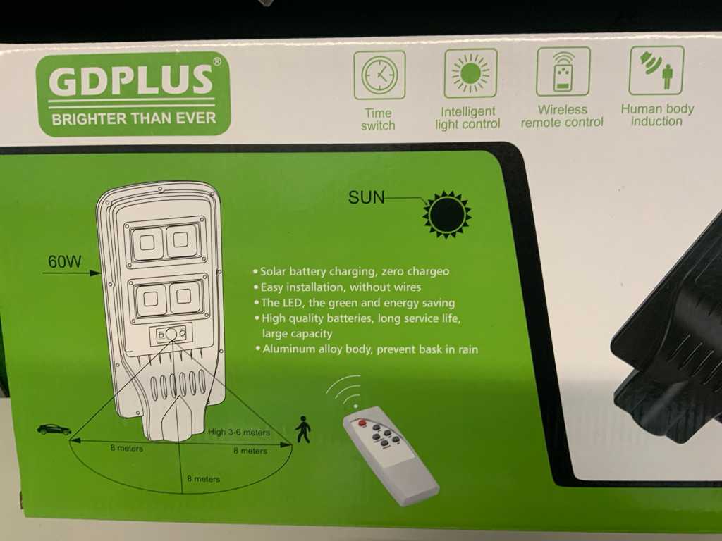 Gdplus solar deals street light