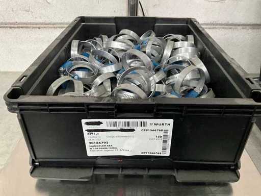 ABA 8.36 kg Slangklem W1 38 - 50 mm - 12 mm in stapelbare bak