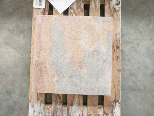 Keope Percorsi Pietra Di Lavis Pad, gresie de pardoseală 60x60 cm, 5,04 m²