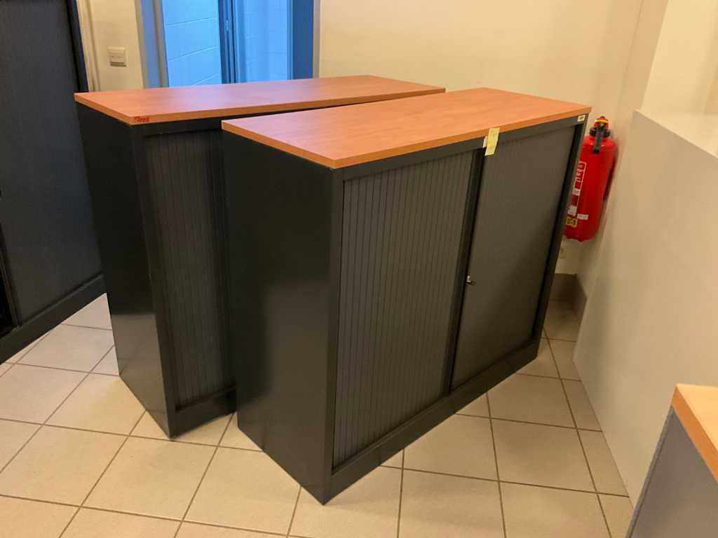 3 various PAMI File Cabinets
