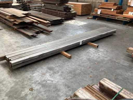 Poteaux en bois imprégnés (14x)