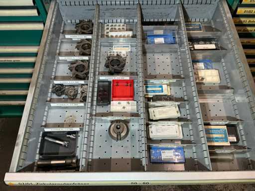 Post milling cutter with WP / milling cutter and drawer cabinet