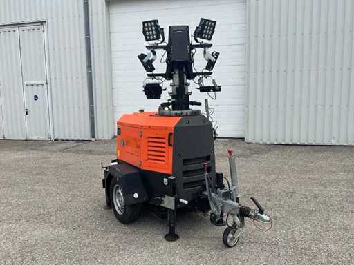 2016 Trime X-ECOK2 Lighting Pole on Car Trailer