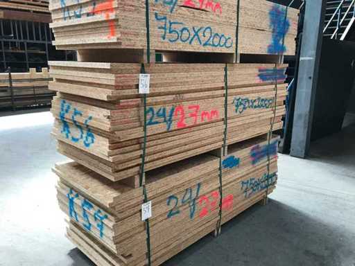 Fogli OSB 27mm 750x2000mm (24x)