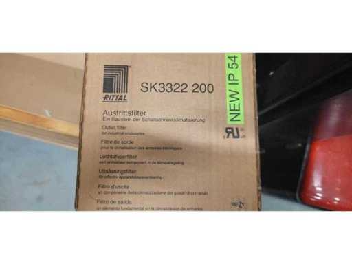 RITTAL - SK 3322.200 -Outlet filter IP54 148x148mm