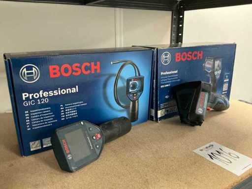 BOSCH inspection camera and infrared thermometer