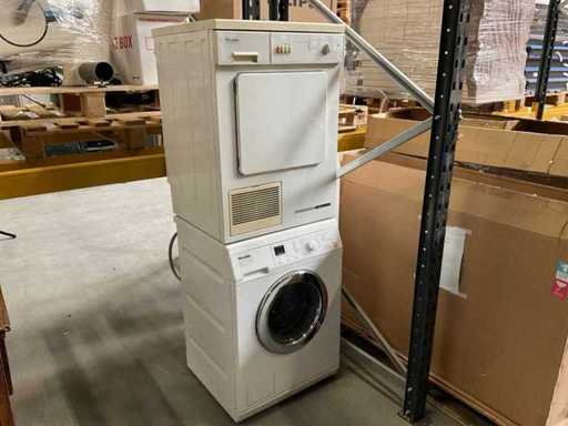 Miele Novotronic T453c sistema di cura morbida W3375 Lavatrice e asciugatrice