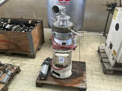 Homogenizer mill for crème