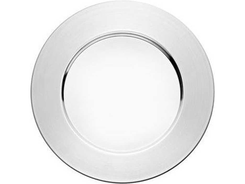 Iitala Plate Sarpaneva flat Plate stainless steel 26cm 