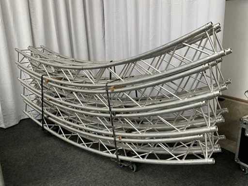 Protruss S30 square silver Cirkel truss (8x)
