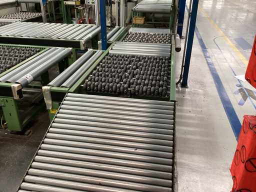 Roller conveyors (3x)