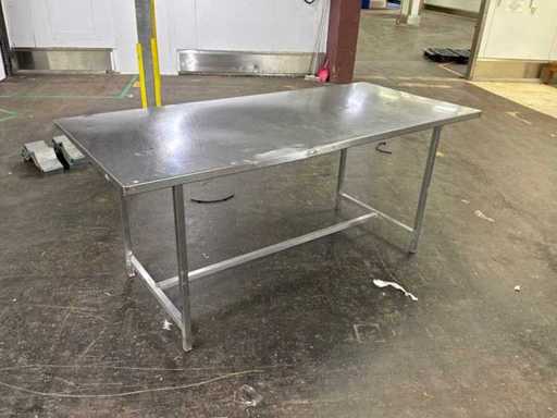 Roestvrijstalen snijtafel