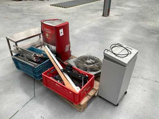 Douwe Egberts Coffee & machines à espresso + divers ustensiles de cuisine