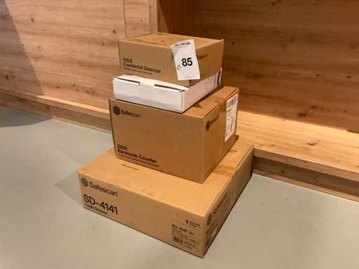 Safescan counting machine, cash drawer, scale and detector