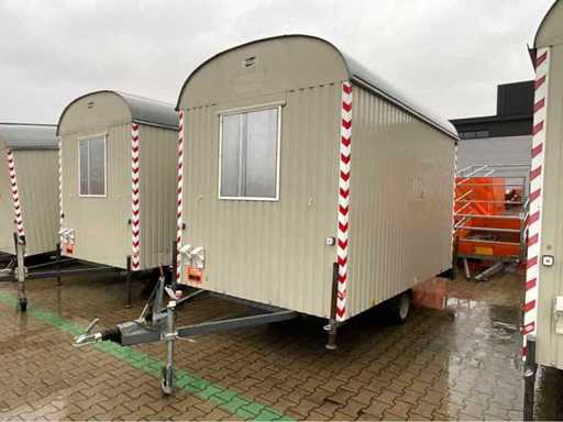 2015 Weiro Holzbau Bauwagen Rasant 350 Schaft trailer