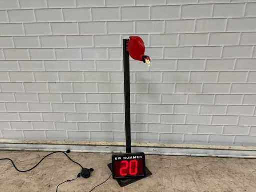 Tracking Number System & Digital Display 