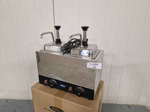 Maxima - saus dispenser 2x2 liter - verwarmd 