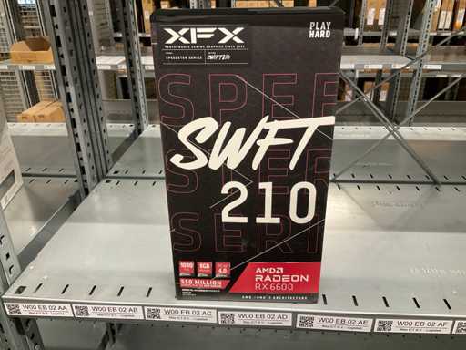 XFX SWFT 210 AMD Radeon RX6600 Videokaart