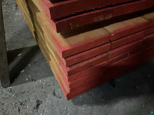 Douglas wood trusses 4 meters length (40x)