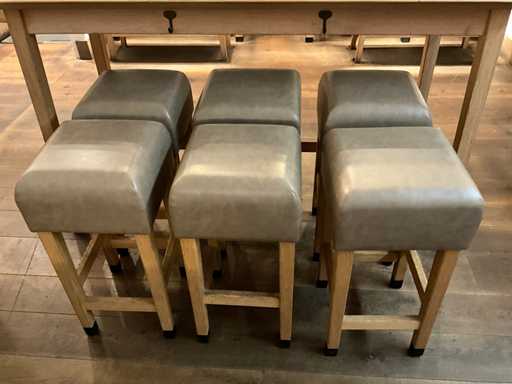 Hutten - Barkruk (6x)