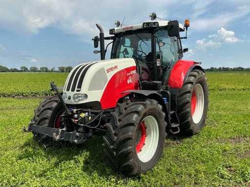 Tracteur agricole Steyr CVT 6160 à traction intégrale 2013