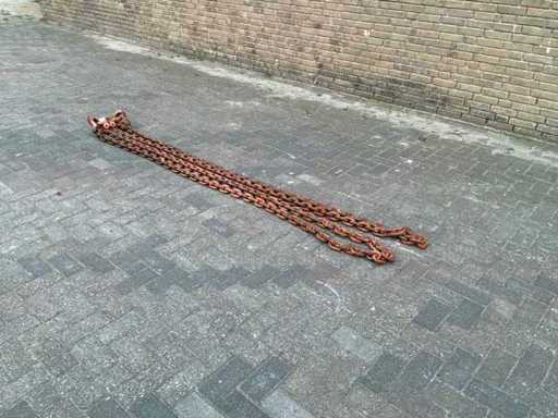 Hijsketting tweesprong 10 ton 5.85M