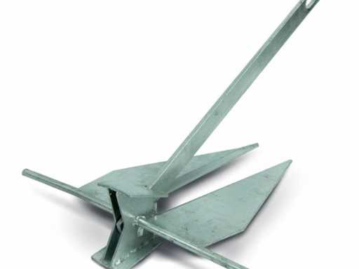 Sanguineti galvanisait l’ancre Danforth 80 KG