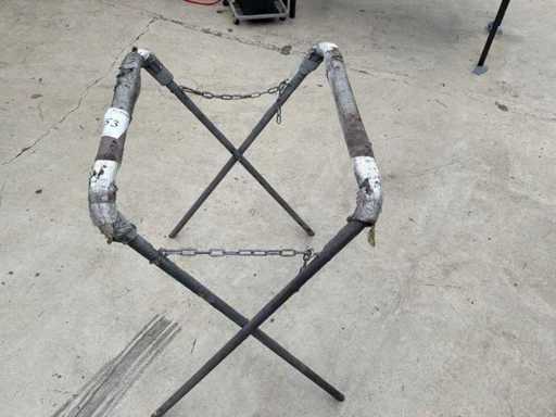 Rack per spruzzi pieghevole
