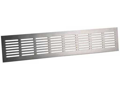 RVS plintrooster 500x80mm (125x)
