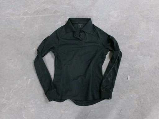 Polo Shirt Mix, long sleeve + short sleeve, black, used (R12) (47x)