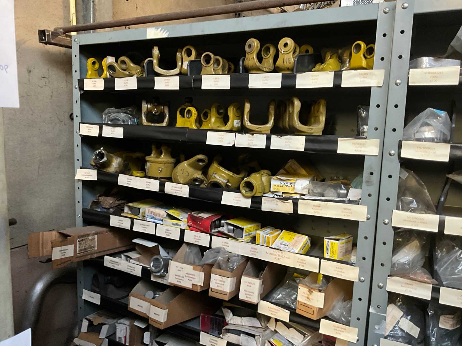 Walterscheid Large batch of cardan shaft parts