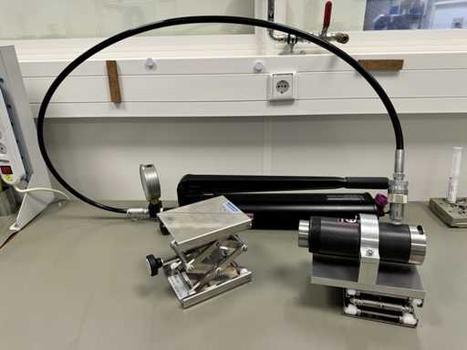 EUROPRESS Pompe à main hydraulique / vérin hydraulique 