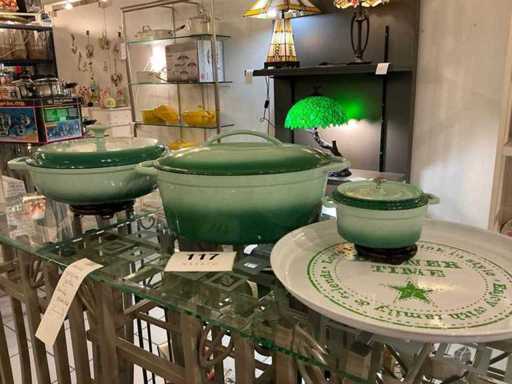 GSW Cast iron pot (3x)