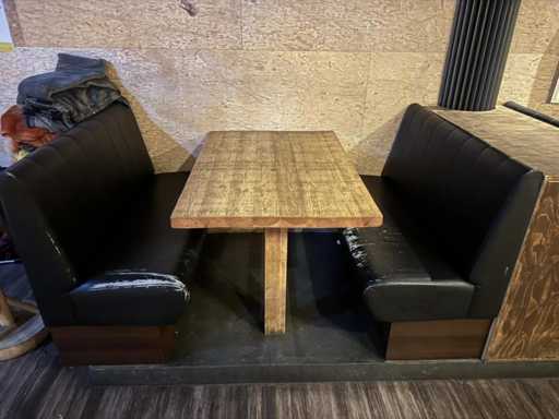 Banc de restaurant (2x)