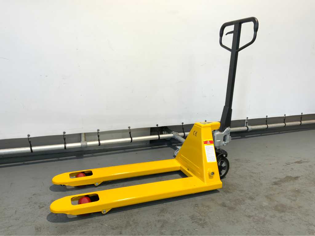JD HPT 2500 Ręczny hydrauliczny wózek paletowy żółty 1000MM