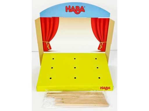 *NUOVO* Supporto espositivo HABA per figure giocattolo per bambini (21 pezzi)