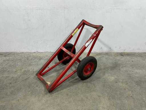 Transportkar voor tapijtrol