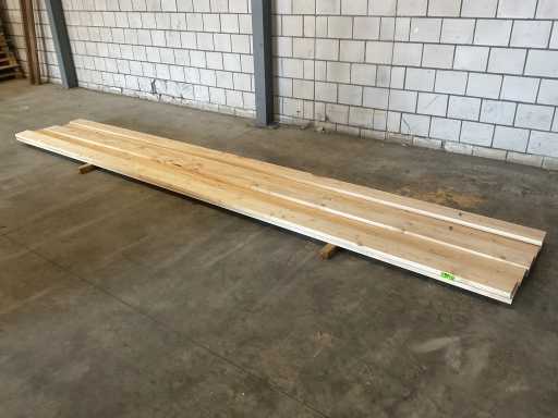 Tavola di abete piallata 600x18,4x3,8 cm (8x)
